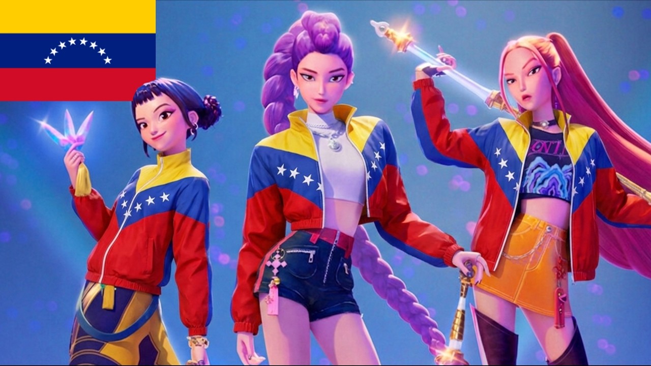 LAS GUERRERAS K POP versión VENEZOLANA | Juandinipa