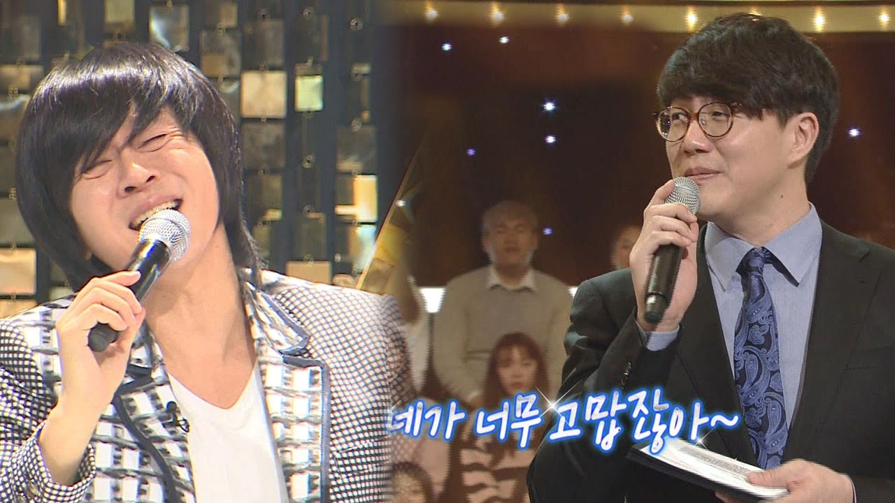 원조 ‘꿀성대’ 성시경, 락커 윤도현이 부르는 ‘Baby baby’ @신의 목소리 4회 20160427