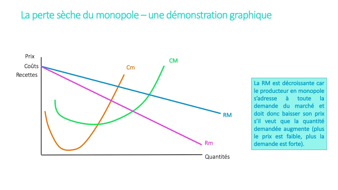 1ES - chap 2 - L'équilibre du monopole et la perte sèche