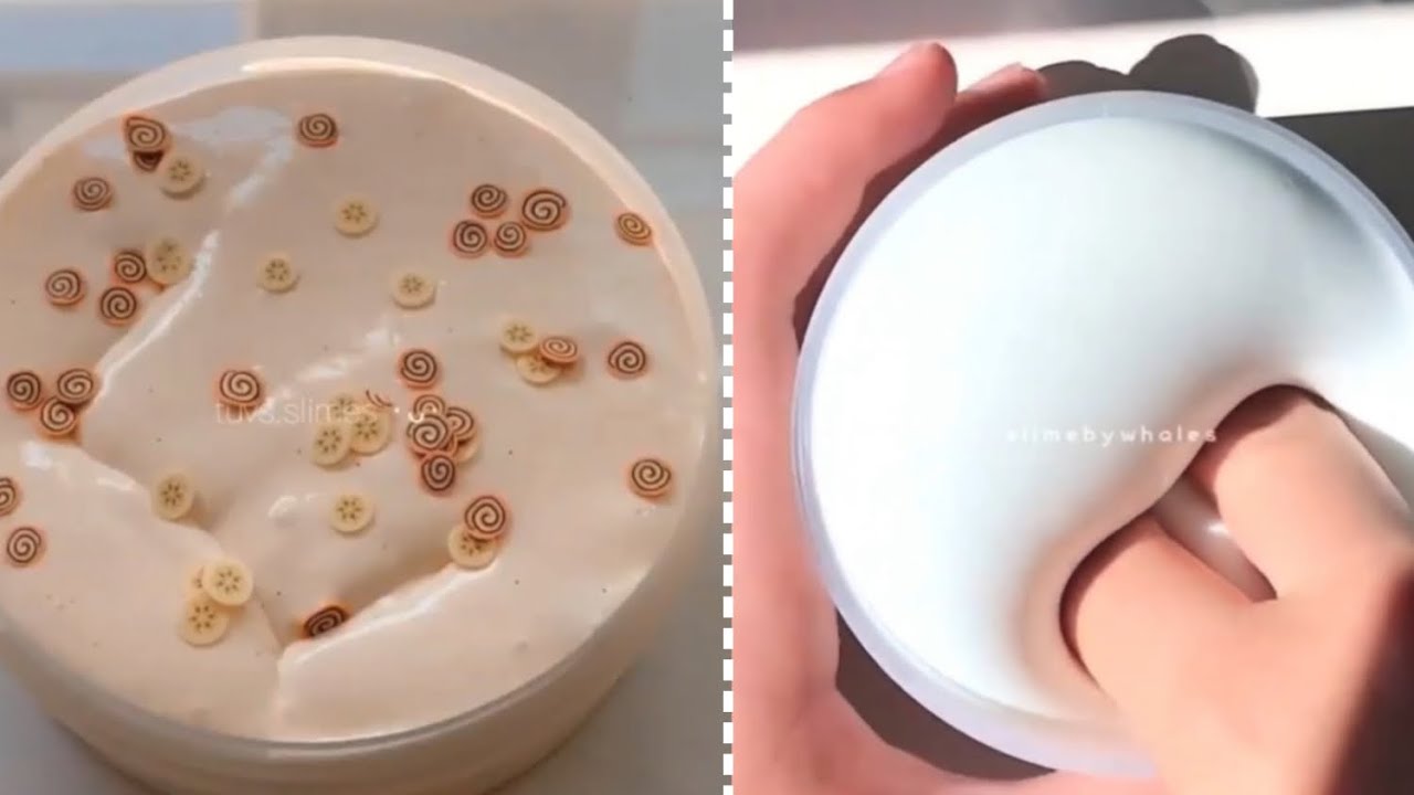 Satisfying Thick and glossy slime compilation