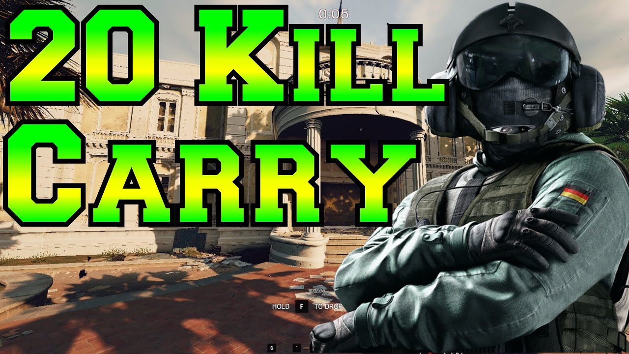 20 Kill Carry Ranked Game - Rainbow Six Siege
