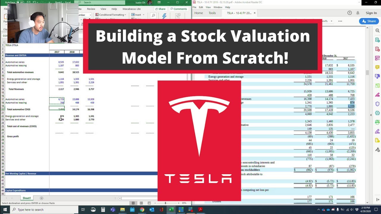 Building a Tesla Valuation Model from Scratch