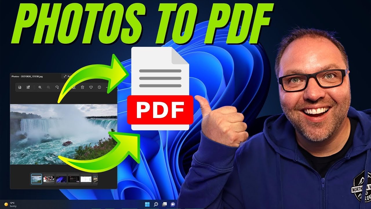 Как конвертировать фотографии в PDF на ПК с Windows