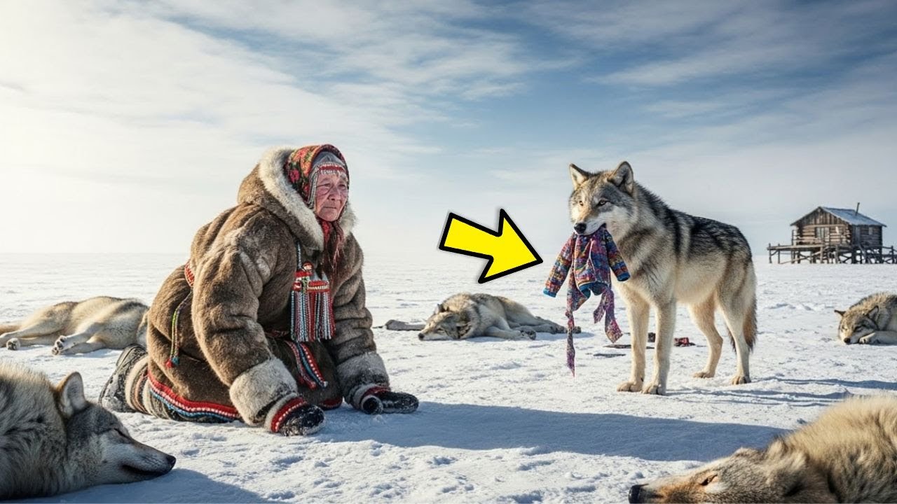 YAKUT-Witwe stellt sich 1000 WÖLFEN, um Enkel zu retten – doch sie erstarrt, als sie erfährt, dass…
