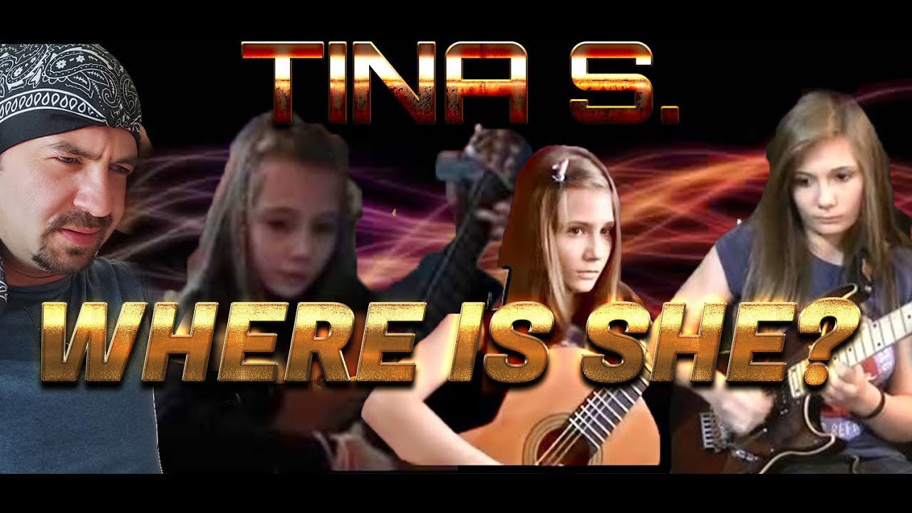 Where is she? TINA S  8 YEARS OF PRACTICE (REACTION)  amazing videos