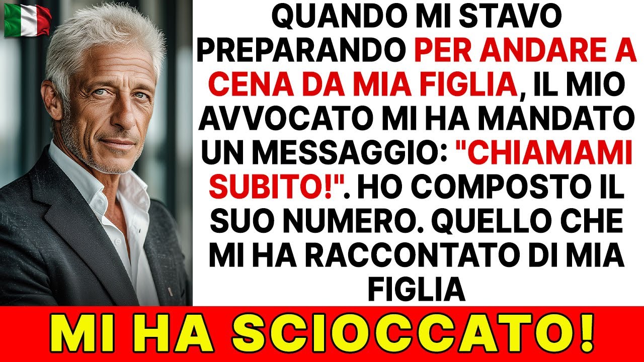 Il mio avvocato mi ha detto: "Chiamami subito!". Poi ho scoperto la verità su mia figlia...