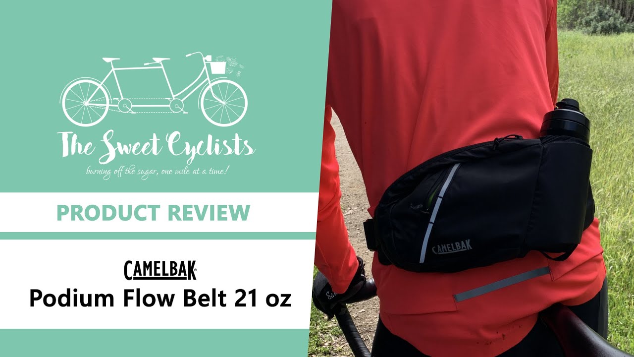 CamelBak Podium Flow Belt 21oz Cargo and Hydration Waist-pack - feat. 2L capacity + zippered pockets