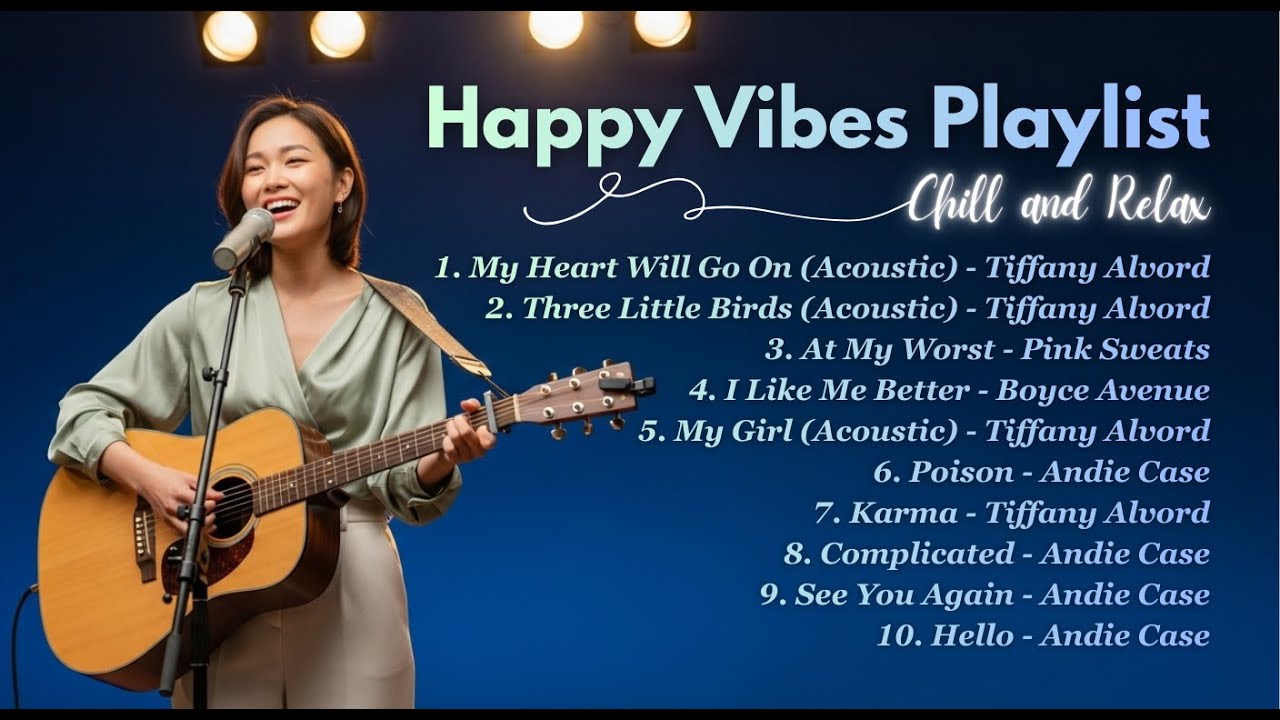 Happy Vibes Playlist ☀️🎶 | Feel Good Chill & Relax Cover Songs by Deep Work Society