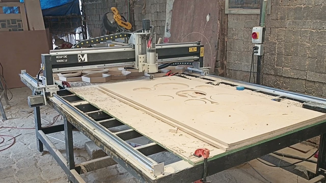 GEN3.0 ROUTER CNC CORTE MDF EXCELENTE VELOCIDAD