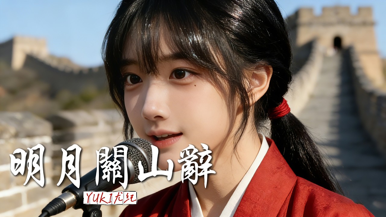 《明月关山辞》❤️秦时明月，悬在关山。未央钟声，穿过千年 ❤️I am YUKI（尤纪），谢谢你的支持. #原创歌曲#cover #唱歌 #songs #華語流行 #女聲情歌