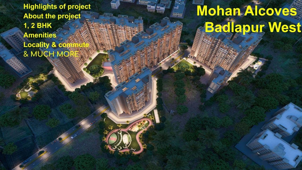 1BHK,  2 BHK Flats Badlapur West Mohan Alcoves