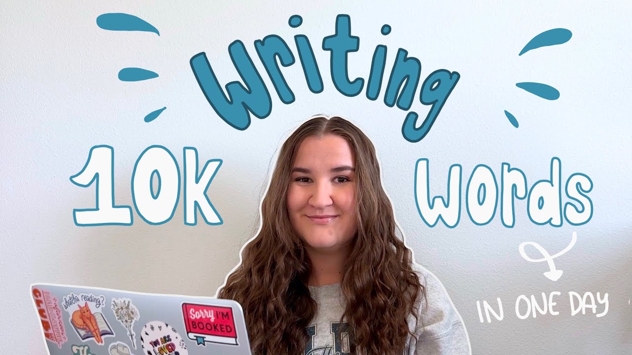 Trying to write 10,000 words IN ONE DAY!!! *writing challenge vlog*