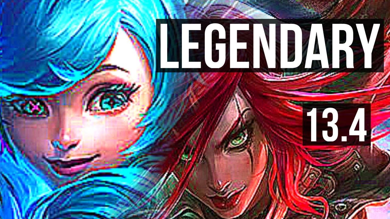 GWEN vs KATA (MID) | 12/2/5, Legendary, 400+ games | KR Master | 13.4