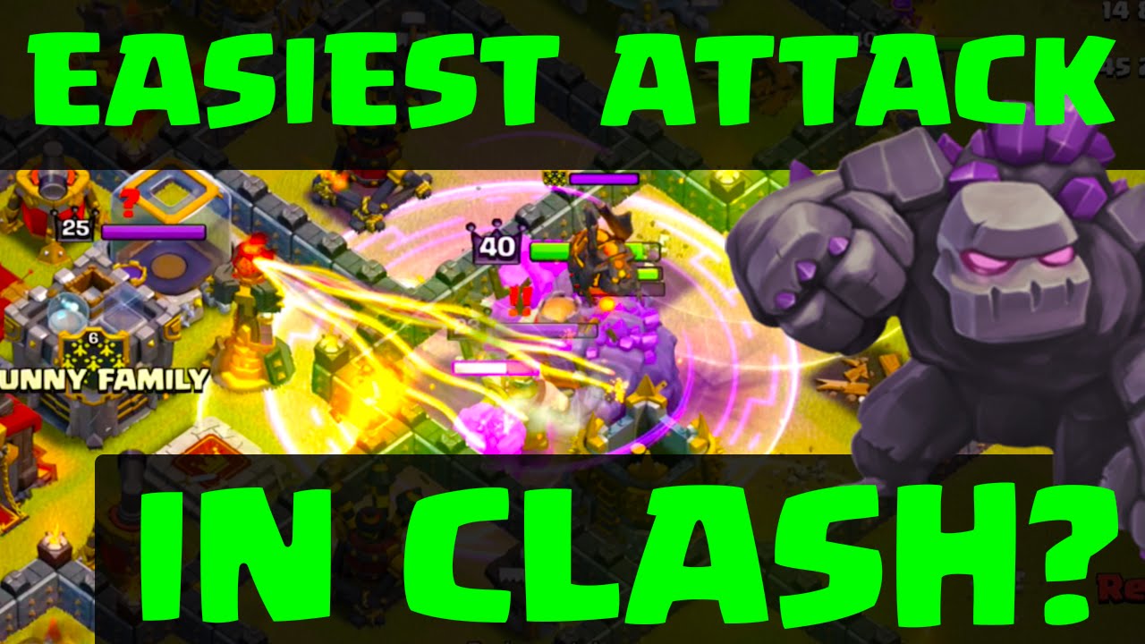 Clash of Clans - EASIEST Attack Strategy EVER?