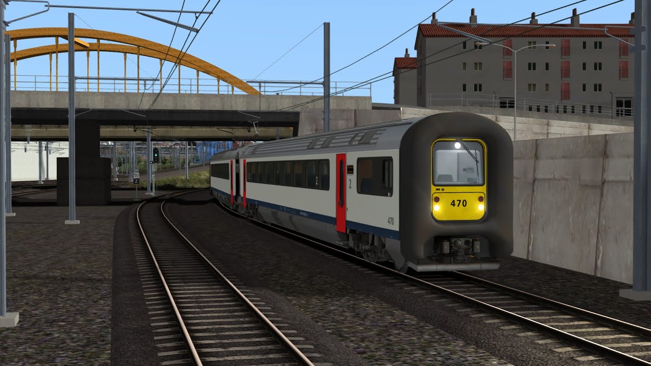 Train Simulator 2022 NMBS SNCB | 64BIT | DMT AM96 '400' Reeks | Lyon - Marseille | Sktrains