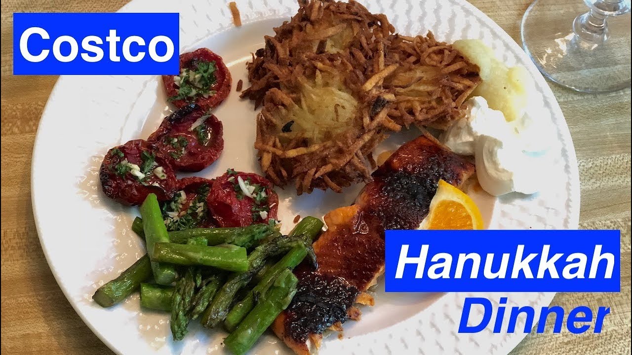 Weeknight HANUKKAH DINNER using Costco Ingredients (w Everyday Jewish Mom collab)
