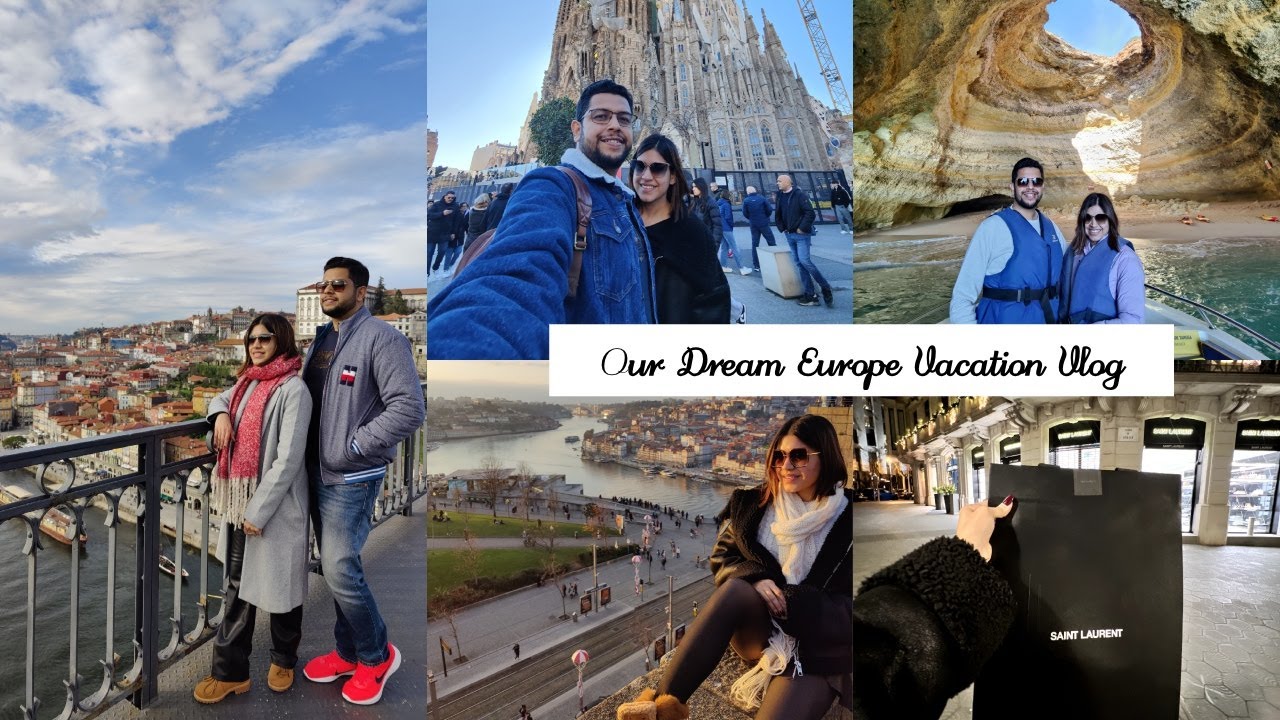 Our Dream Europe Vacation - Spain Portugal trip | Cost of couple trip, my luxury bag purhcase VLOG