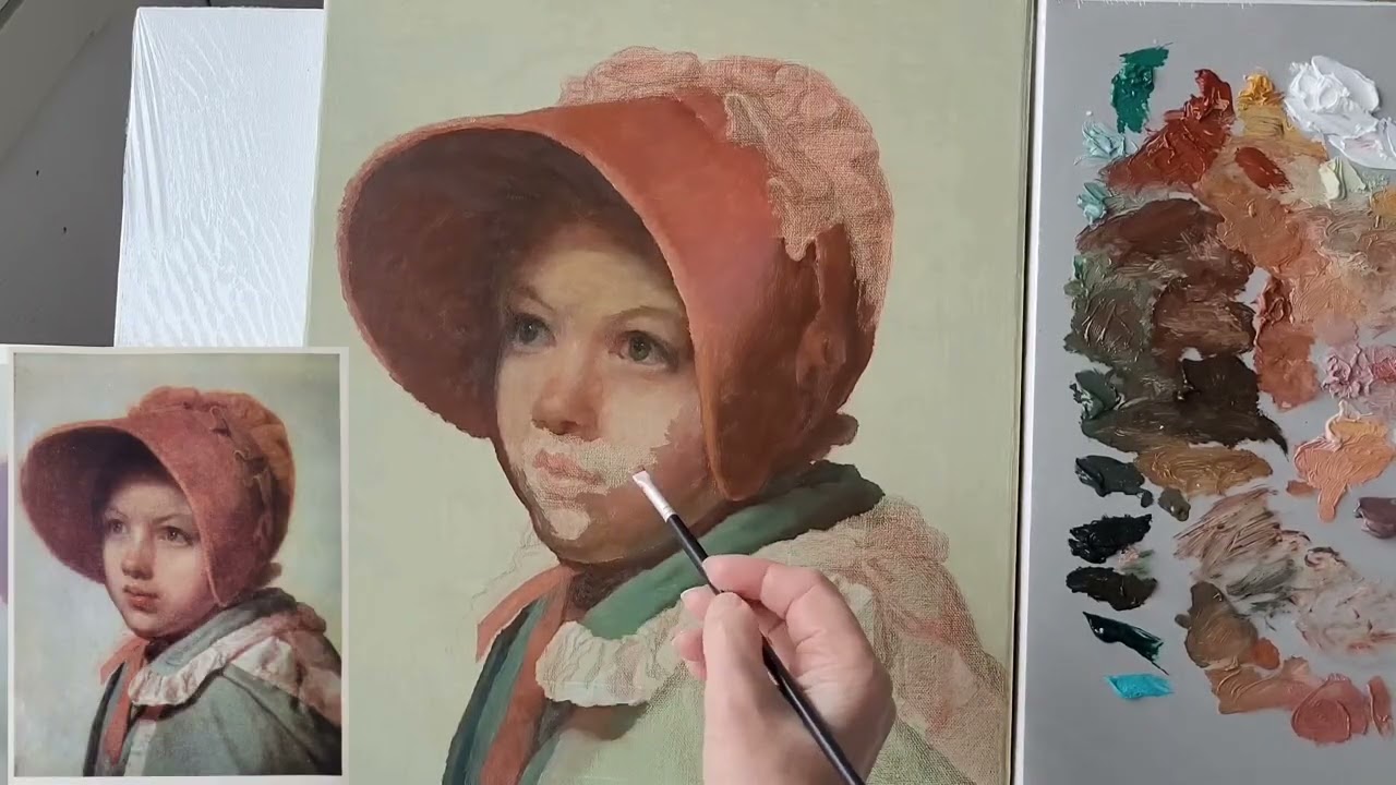  Портрет А. Венециановой, ч. 5.