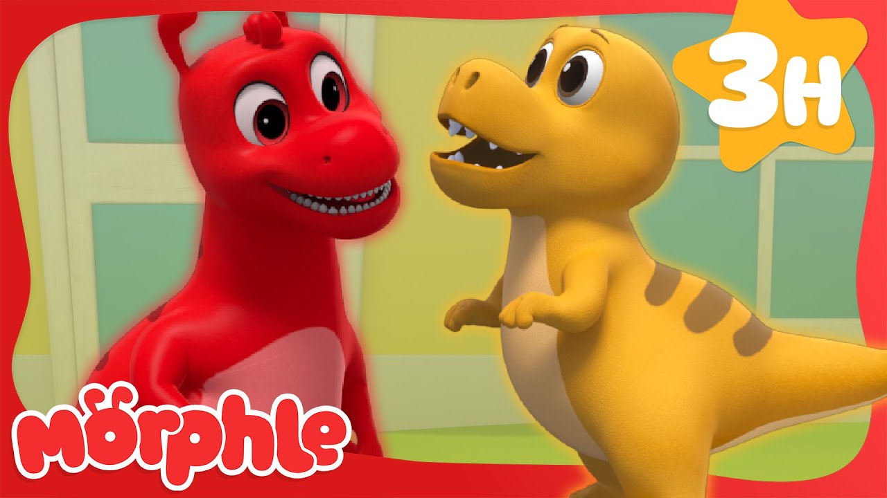 Dino Morphle vs Real Dinosaur 🦕 My Magic Pet Morphle | Morphle Dinosaurs 🦕 Cartoons for Kids