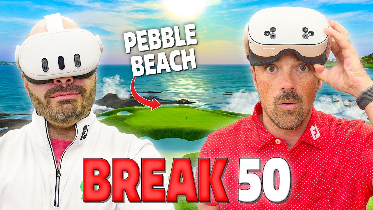 Сможем ли мы разбить 50 ударов в Пеббл-Бич с передних ти? | GOLF+ VR