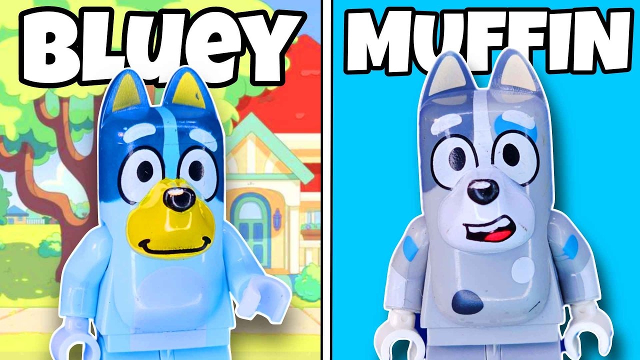 Unboxing LEGO BLUEY Minifigures...