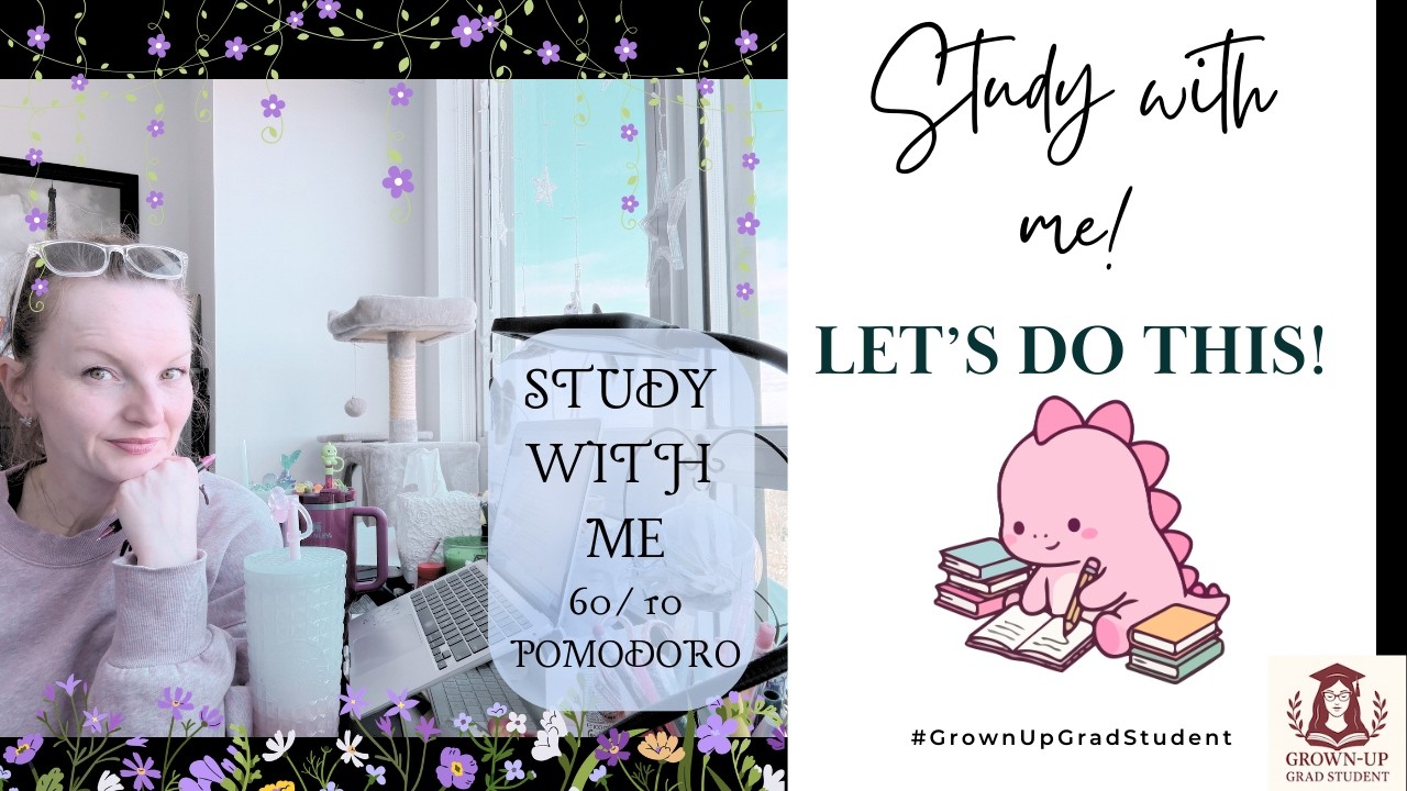Afternoon live study with me! | spring study session 🌸🥰📚 | 60/10 pomodoro