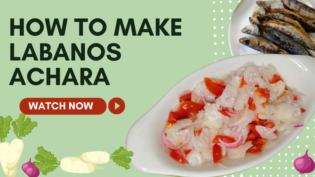 Kaing Pinoy!!! PAANO GUMAWA NG LABANOS ACHARA! TIPID TIPS