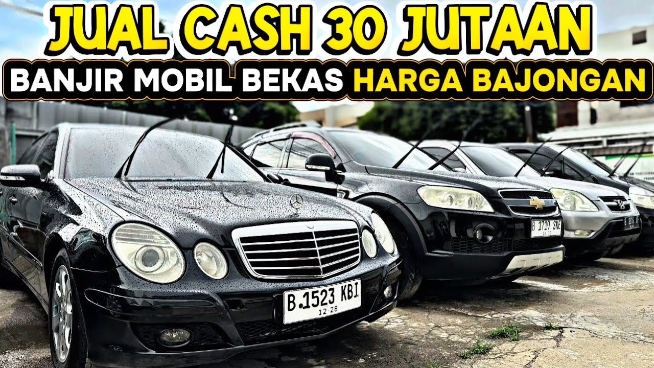 Jual 30 Jutaan aja nih Mobil Bekas murah Mercy BMW CRV Teana harga Bajongan di lapak FJ Garage 