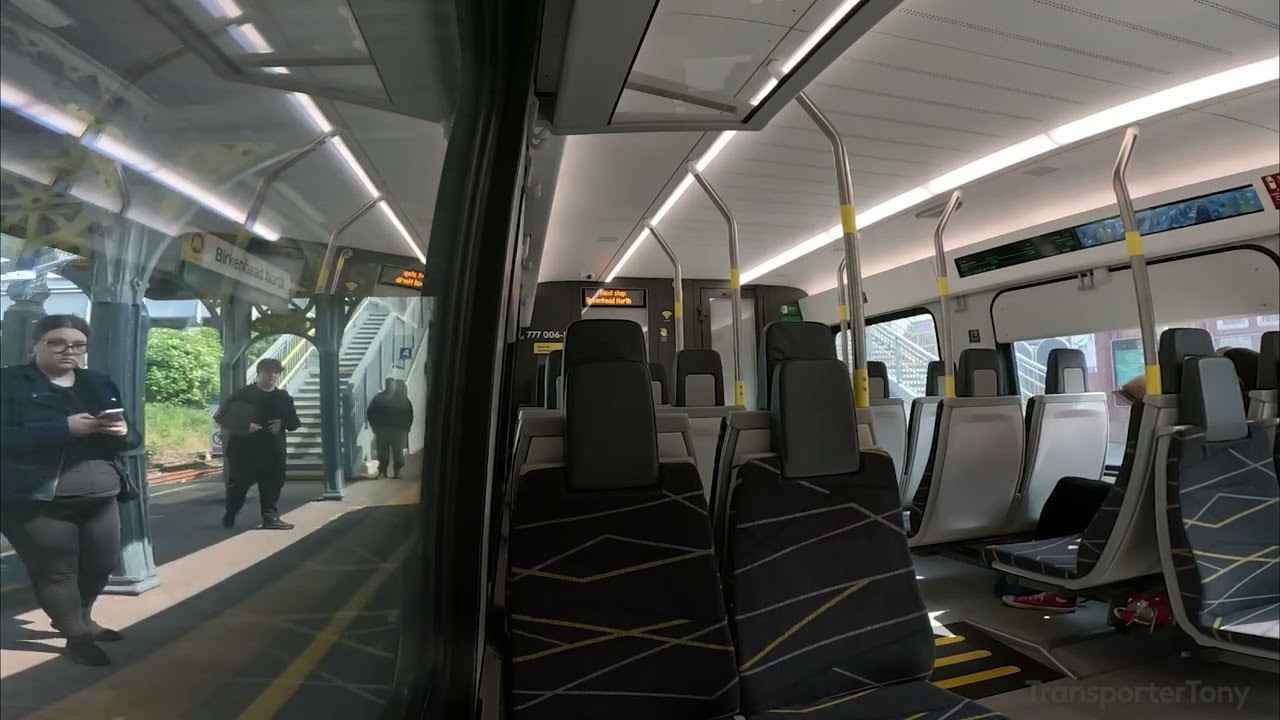 Merseyrail - Wirral line - Class 777 | Full journey from New Brighton to Liverpool Central