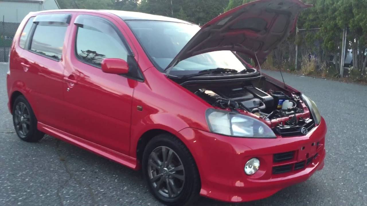 2001 DAIHATSU YRV TURBO PANORAMAPACK LIMITED S/R, 1.3L DOHC Turbocharged engine