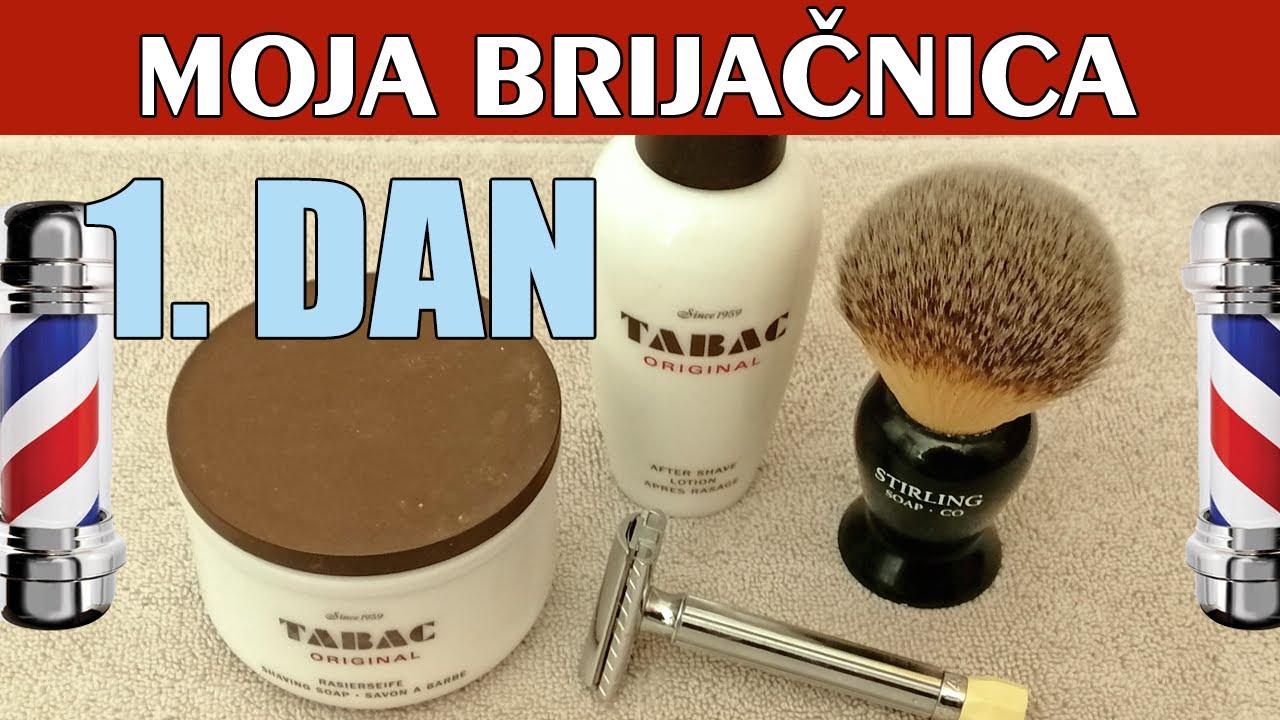 1. dan - Tabac sapun | Merkur Progress | Stirling Kong | Tabac Aftershave