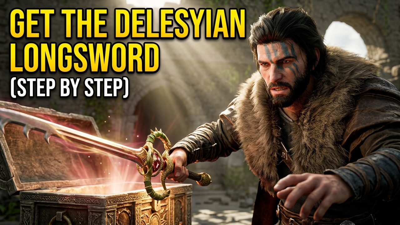 How to GET THE DELESYIAN LONGSWORD in Crimson Desert (Step by Step)