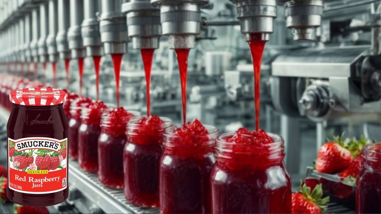 Raspberry Jam Factory Process - Look Inside