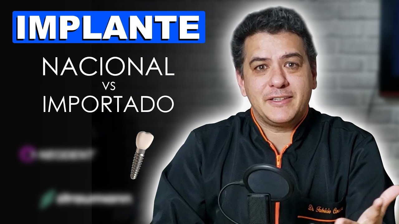 Implante Dent&aacute;rio Nacional ou Importado - Dr. Fabricio Corazza