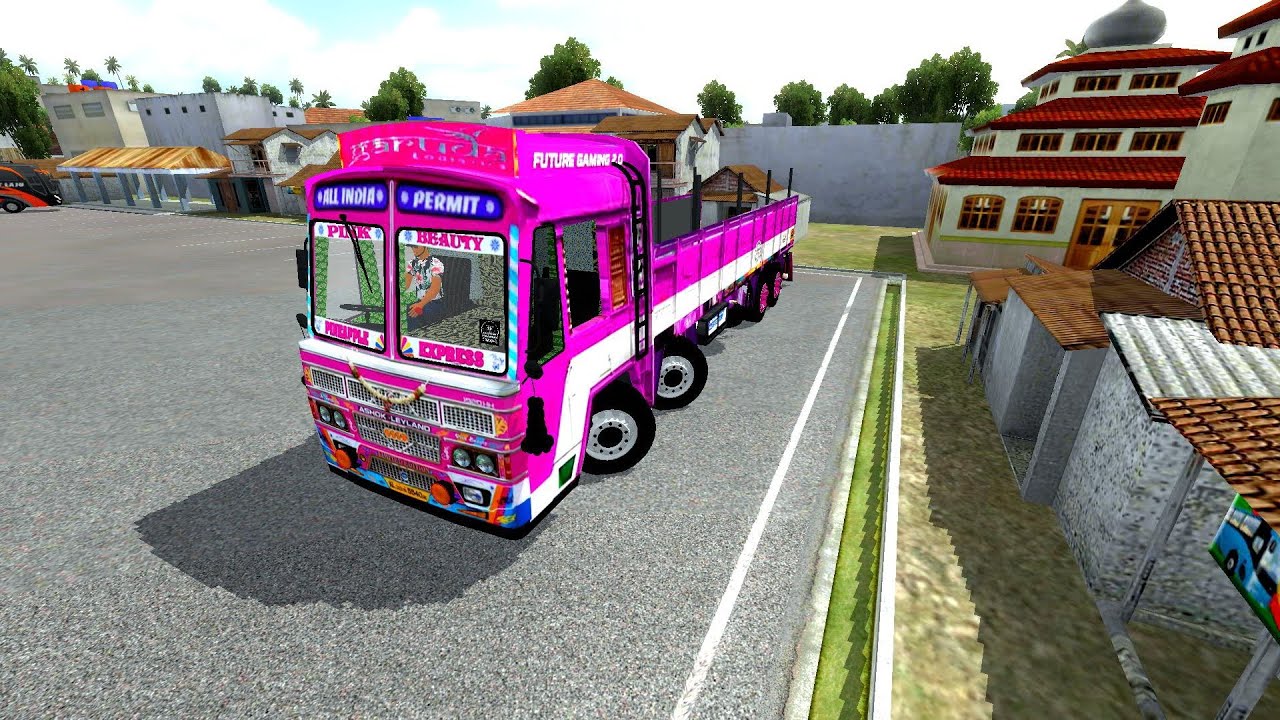 NEW LEYLAND KI TRUCK DRIVING