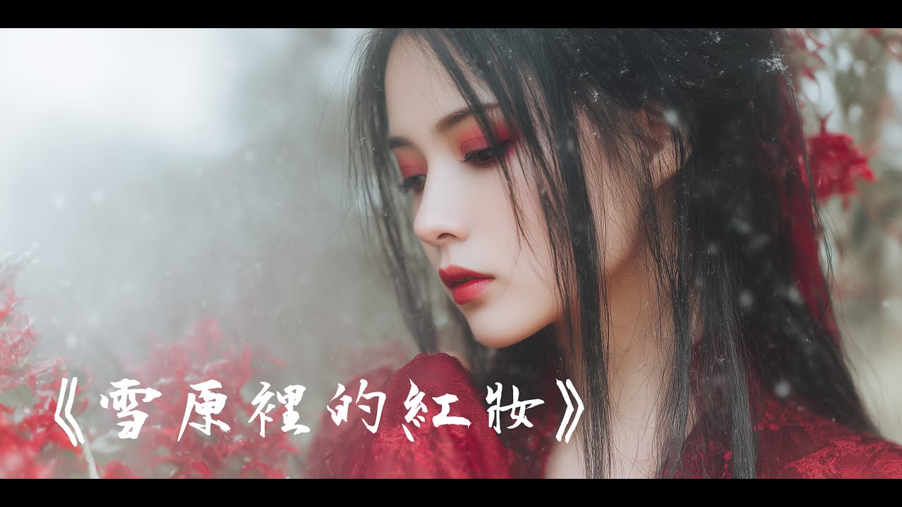 《雪原裡的紅妝》在白色荒原裡，祭奠無人的慶典...｜沐霧月｜The Lonely Dance｜氛圍古風