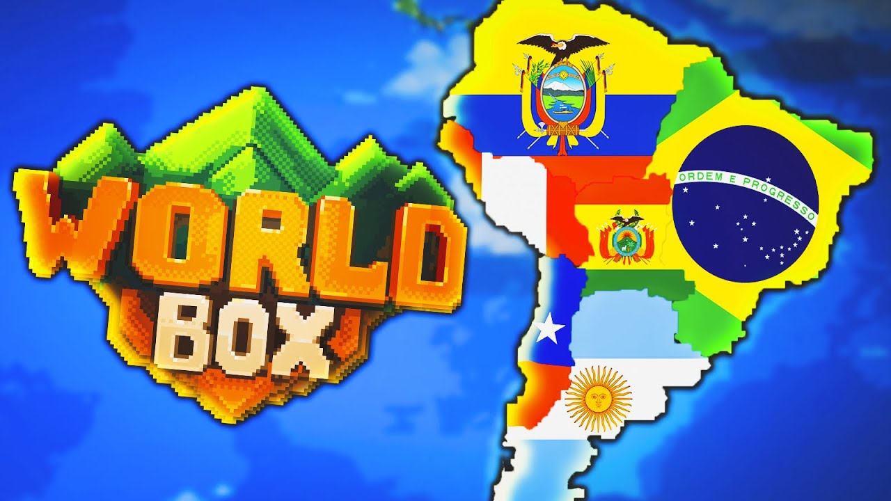 BATTLE ROYALE DOS PAÍSES DA AMÉRICA DO SUL NO WORLDBOX