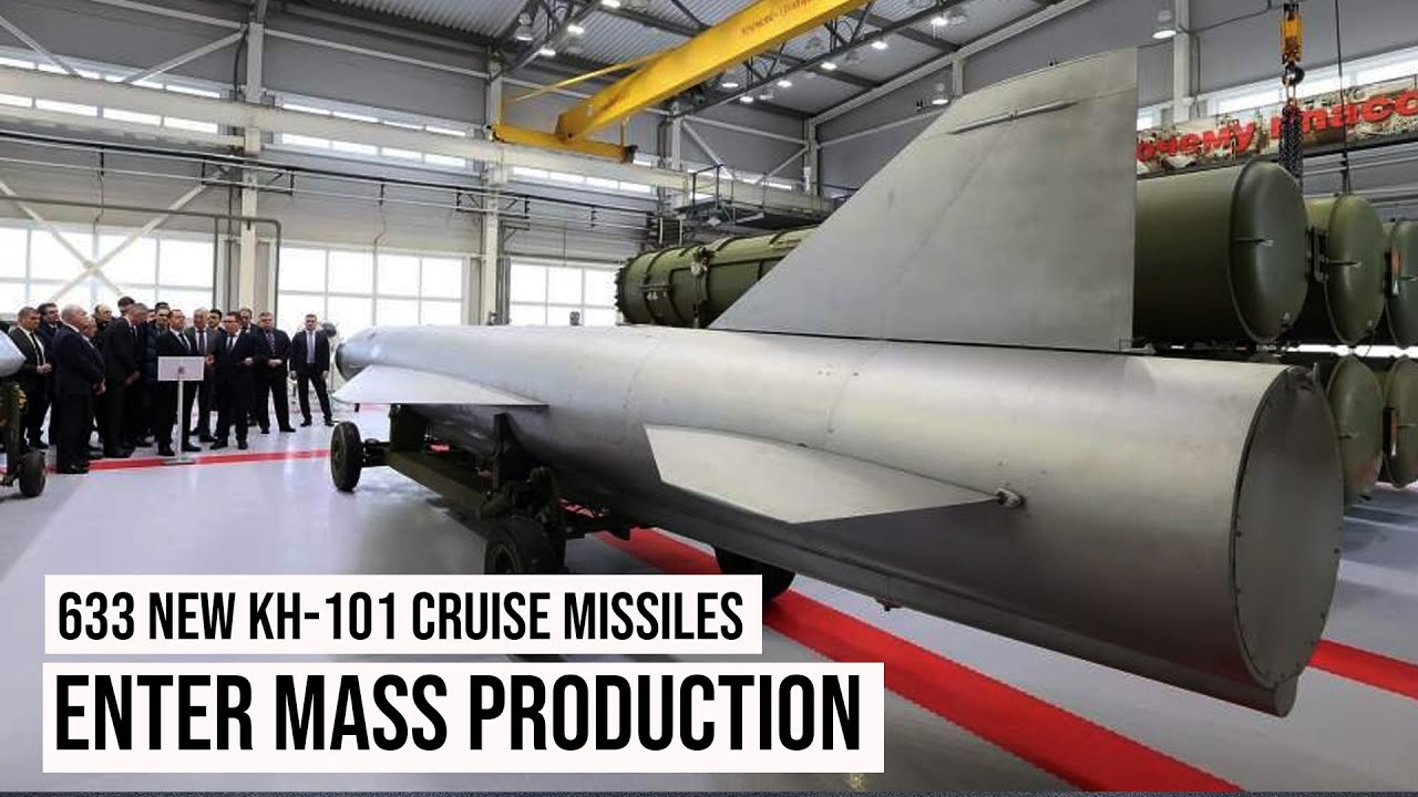 Russia has significantly ramped up production of its advanced Kh-101 cruise missiles