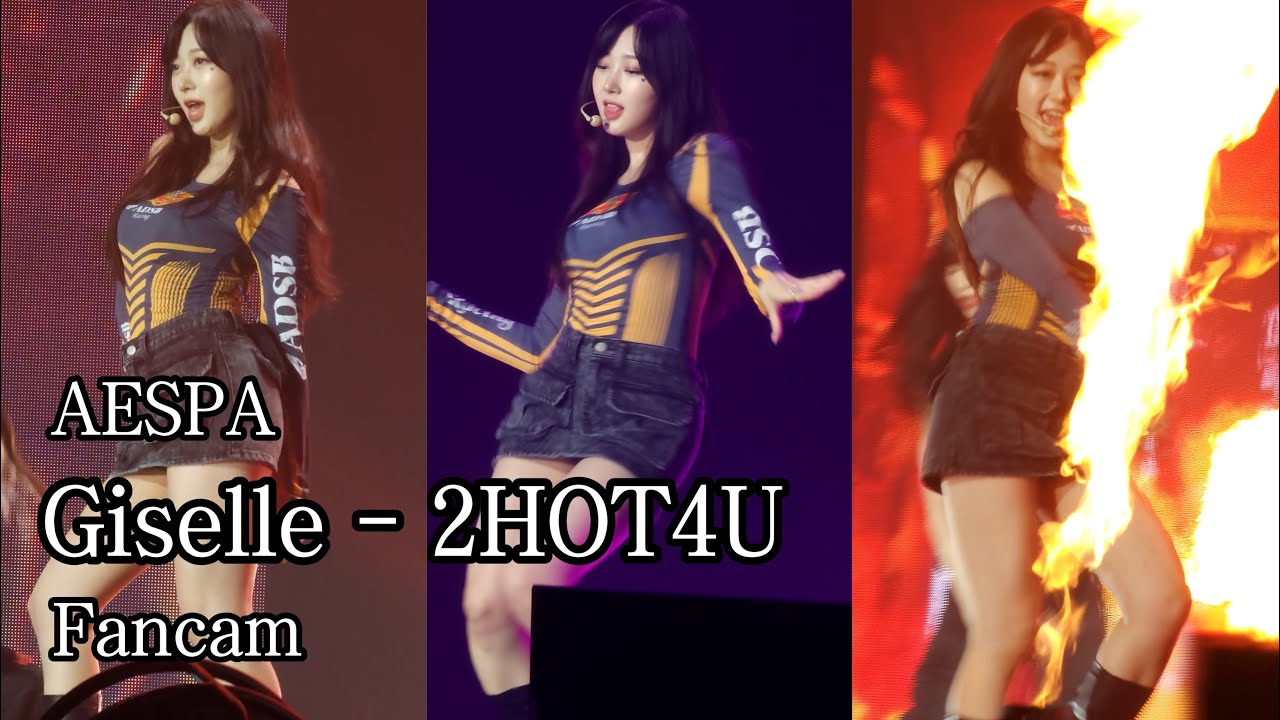 230730 aespa Giselle Fancam - 2HOT4U @2023 Bangkok Concert Day 2