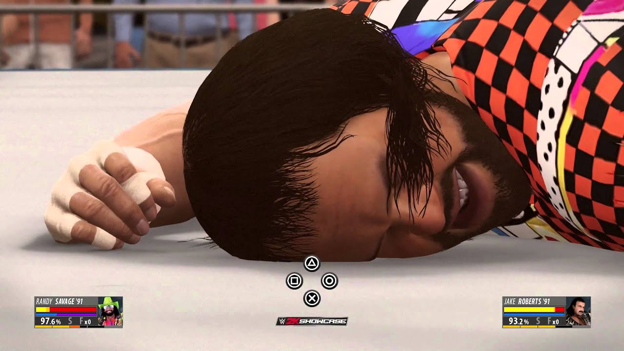 WWE 2K16 Hall of Fame Showcase Macho Man Randy Savage vs Jake The Snake Roberts