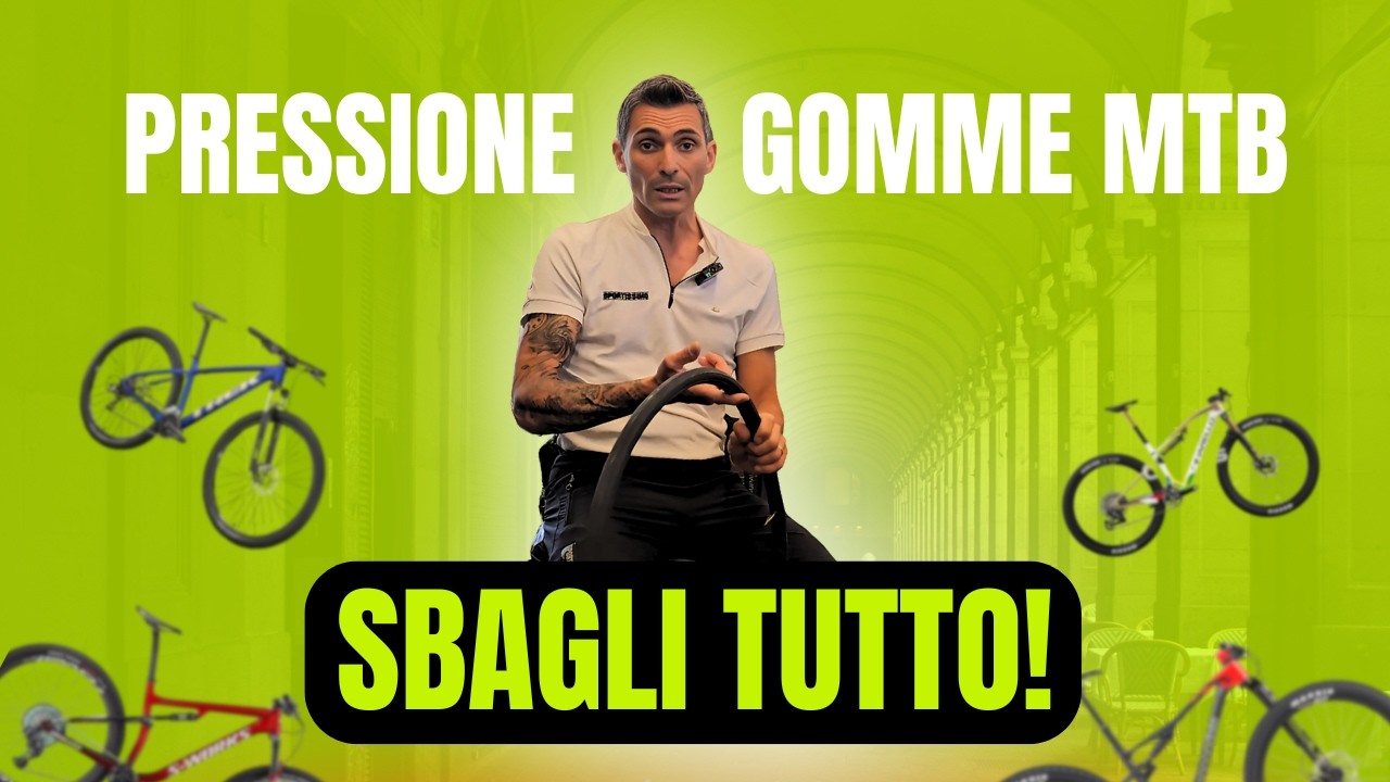 La PRESSIONE IDEALE per MTB NON &Egrave; quella che pensi!