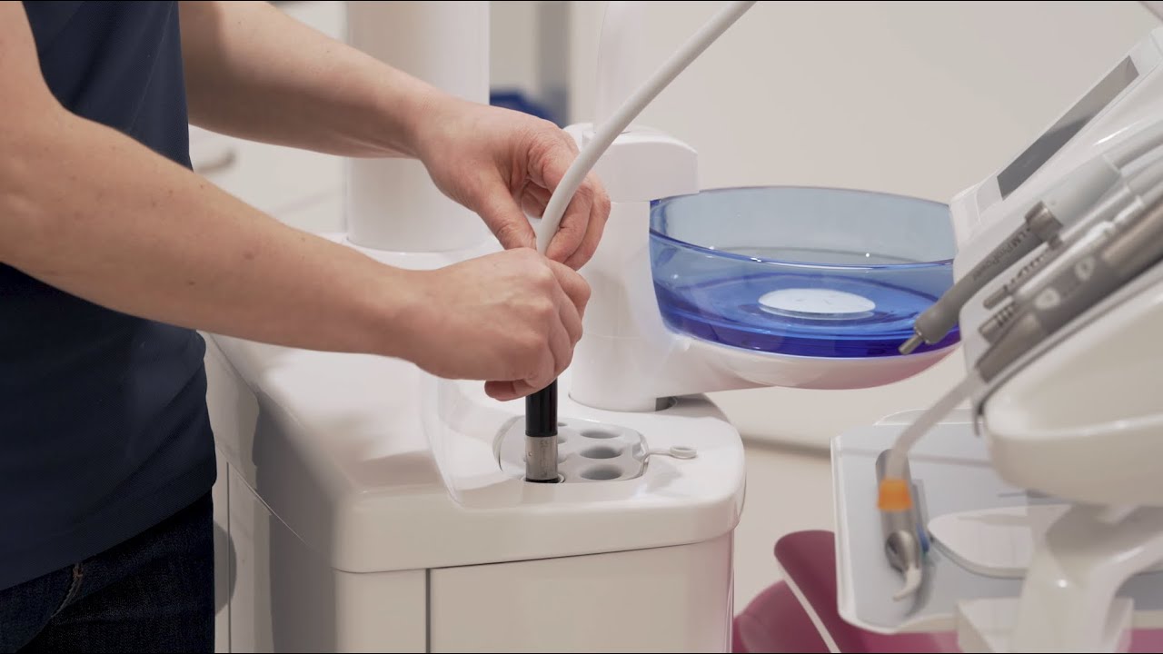 Planmeca dental unit, tips and tricks of infection control