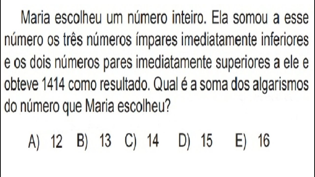 OBMEP - PROBLEMA SOBRE PARIDADE - 10ª QUESTÃO