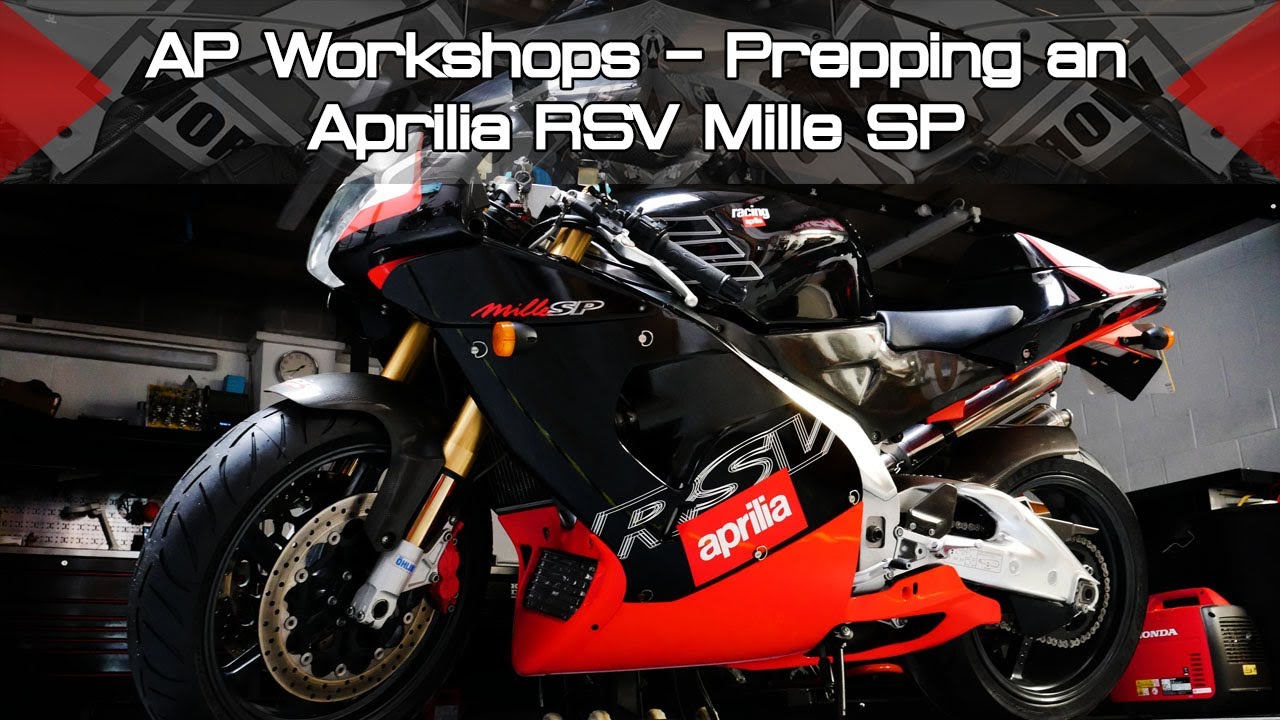 Prepping an Aprilia RSV Mille SP! #19