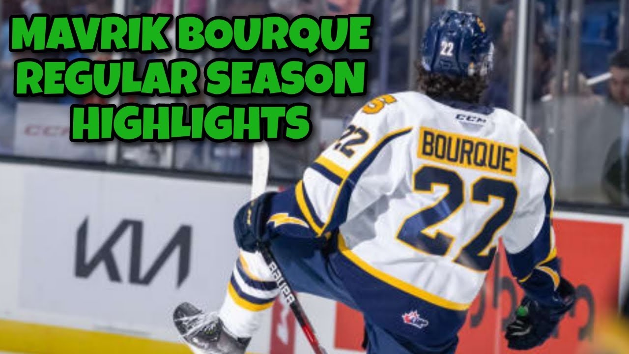 Mavrik Bourque (#22) 2021-22 Regular Season Highlights