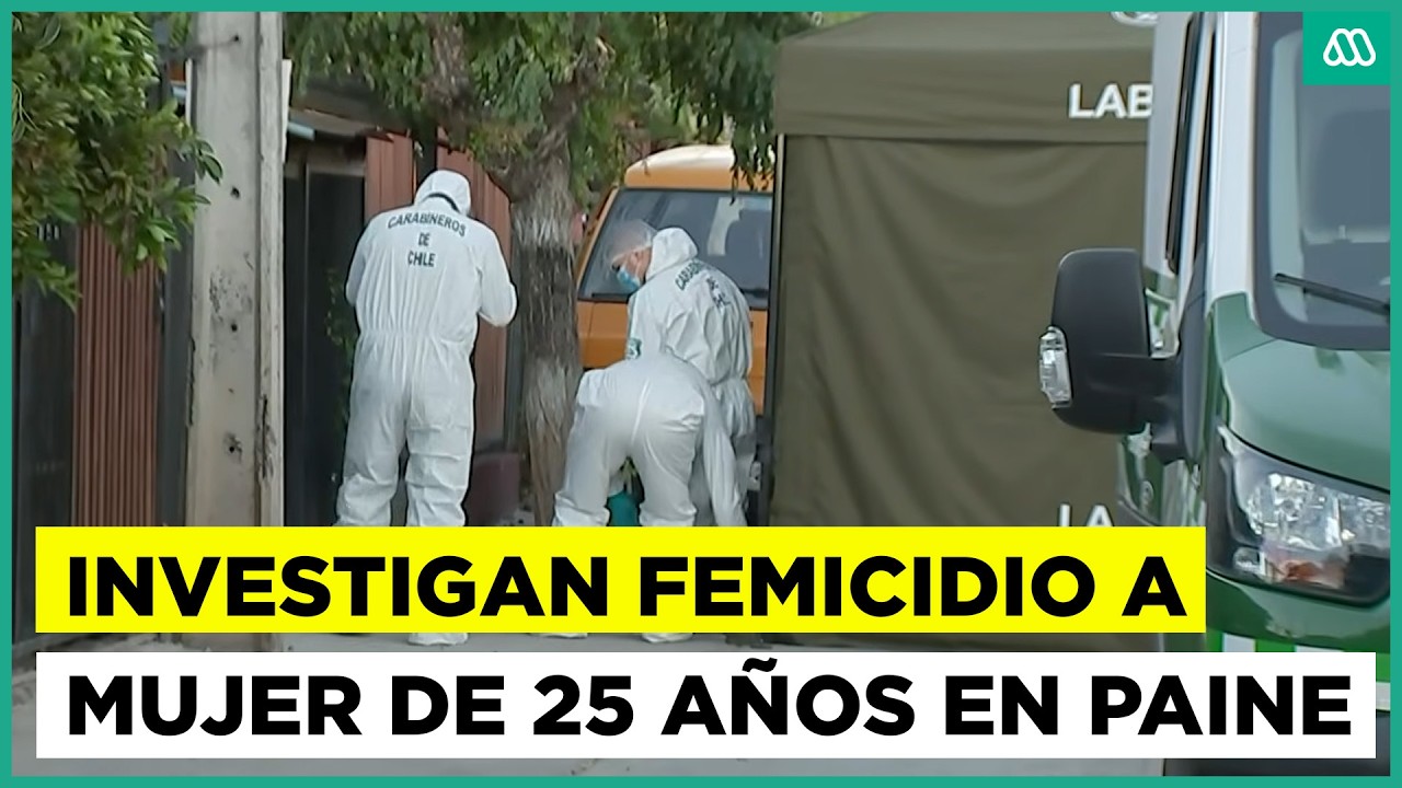 Investigan femicidio en Paine: Hombre asesinó con arma blanca a mujer de 25 años en la vía pública