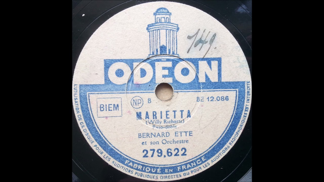 Bernard Ette et son orchestre - Marietta
