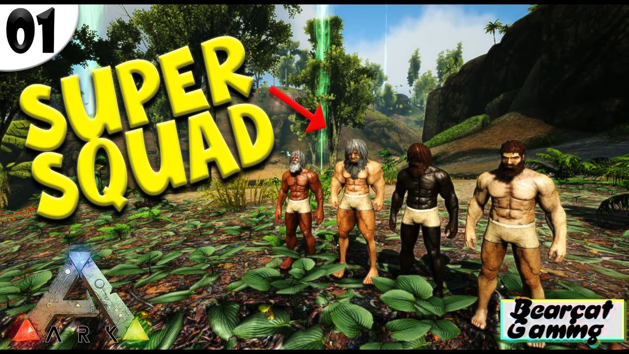 🔥 Super Squad 🔥 Ark Survival Evolved Ep 01 Hindi