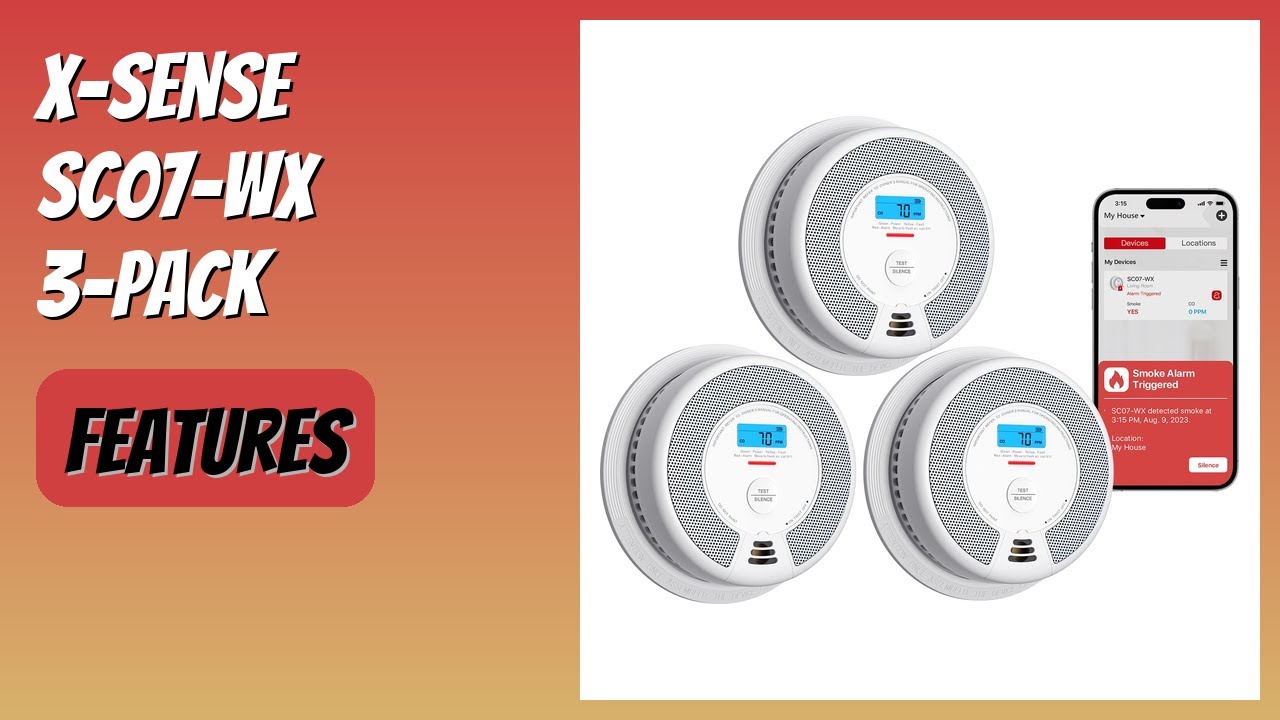 REVIEW (2025): X-Sense SC07-WX 3-Pack. Features.