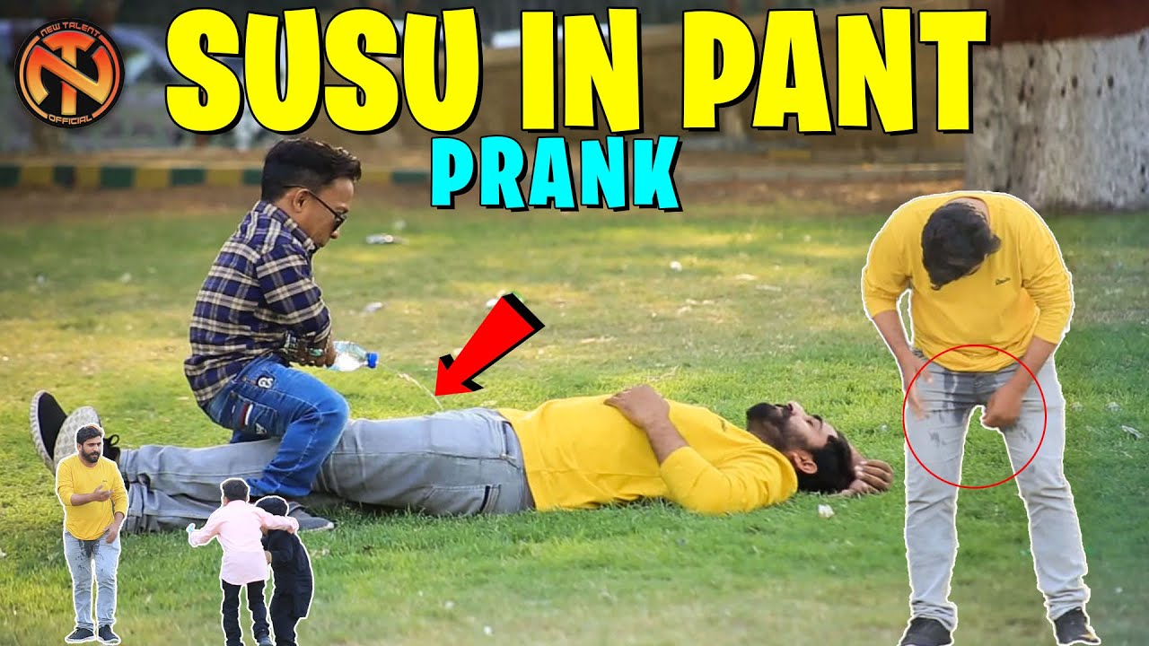 Susu in Pant Prank - Funny Reactions | New Talent